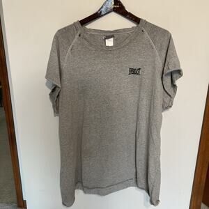 Vintage Everlast Gray Sleeveless Muscle Raglan Cutoff Muscle Tee T Shirt XXL